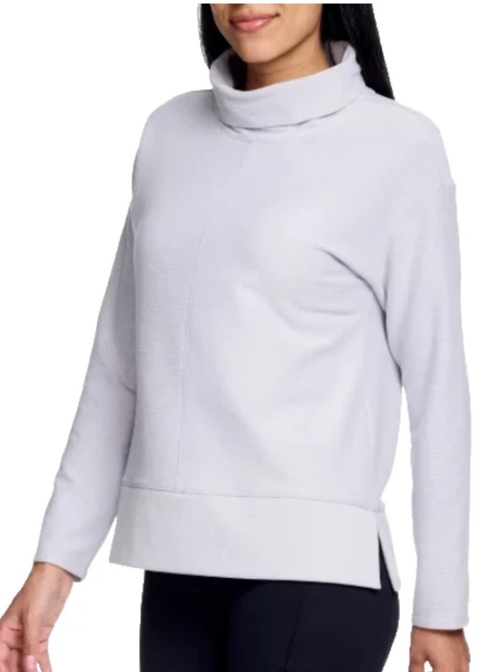 Avalanche Light Purple Cowl Neck Pullover Sweatshirt Size Medium